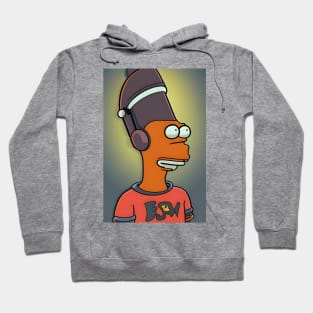 Funny cartoon boy Hoodie